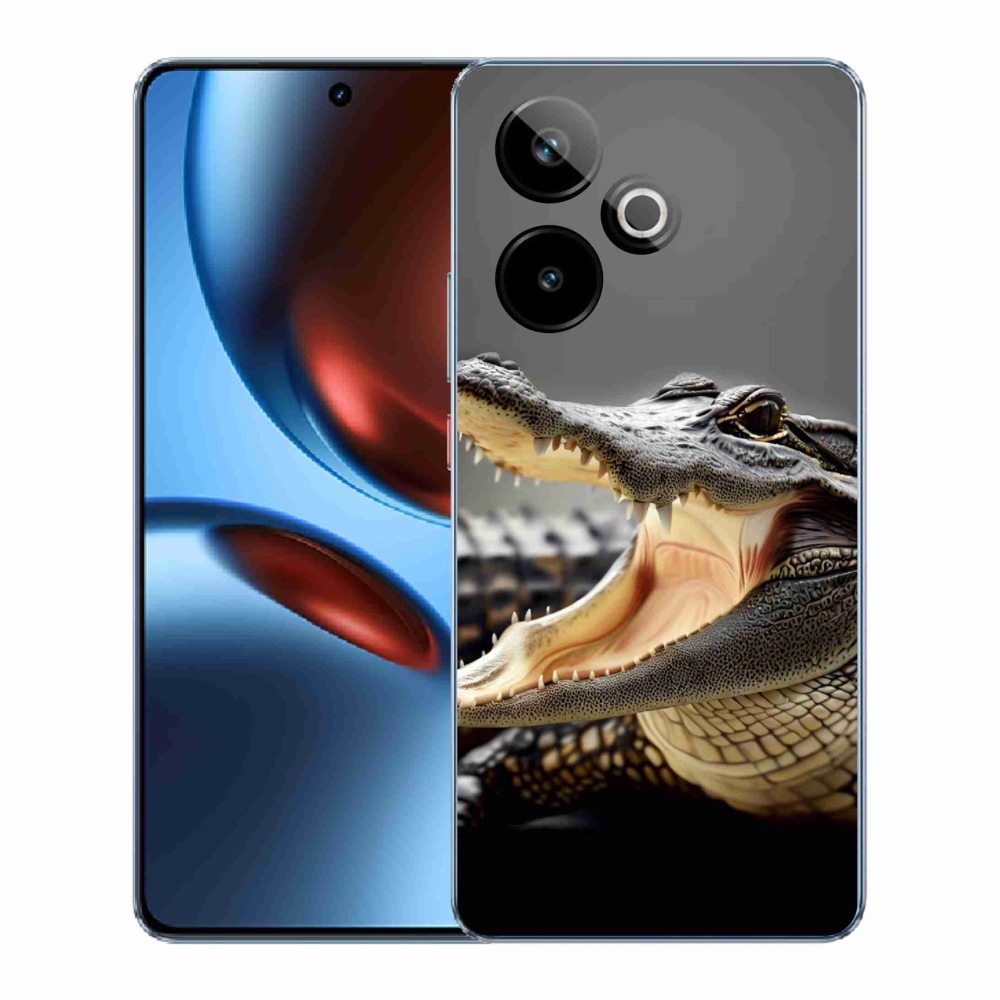 Gelový kryt mmCase na Realme GT 7 5G/GT 7T 5G - krokodýl