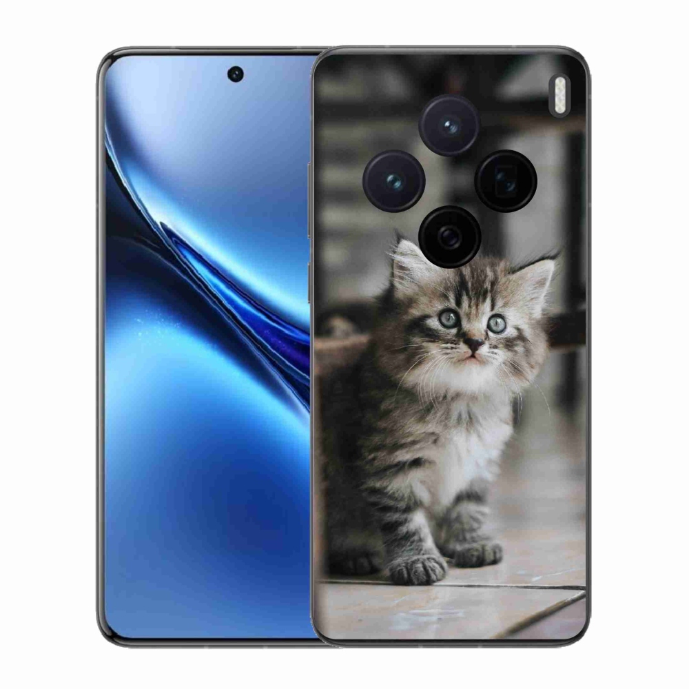 Gelový kryt mmCase na Vivo X200 5G - koťátko