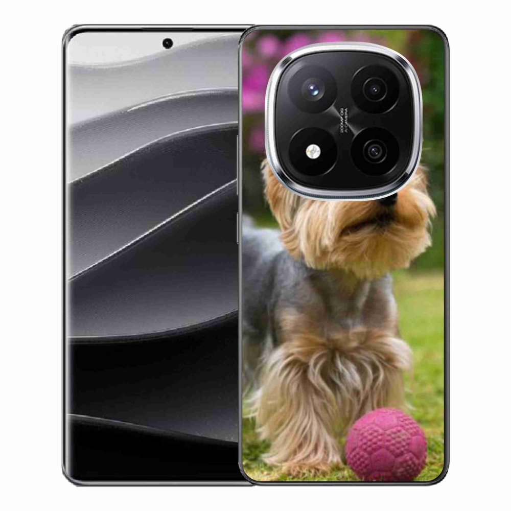 Gelový kryt mmCase na Xiaomi Redmi Note 14 Pro+ 5G - jorkšír 4