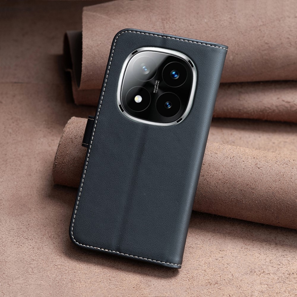 BNF knížkové pouzdro na Xiaomi Redmi Note 14 Pro 5G/Poco X7 5G/Note 14 Pro+ 5G - černé