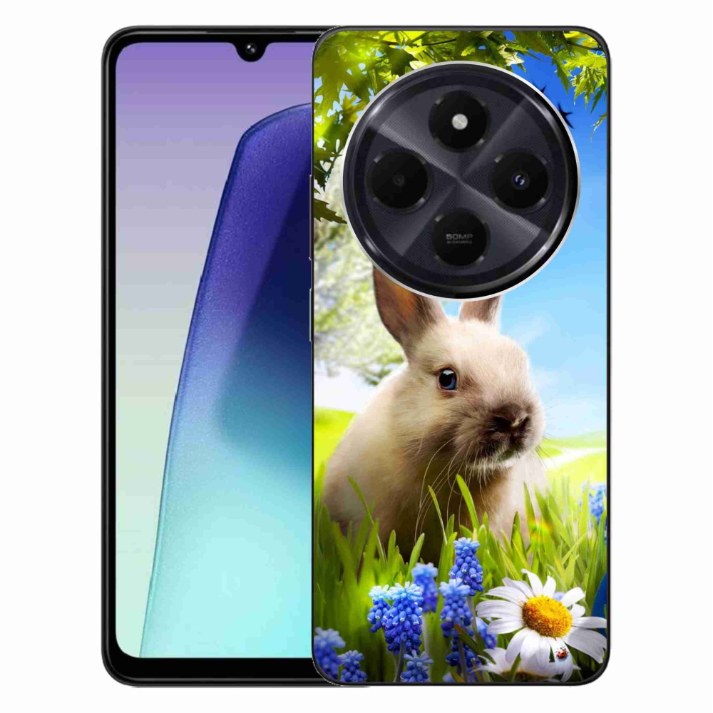 Gelový kryt mmCase na Xiaomi Redmi 14C/Poco C75 - zajíček