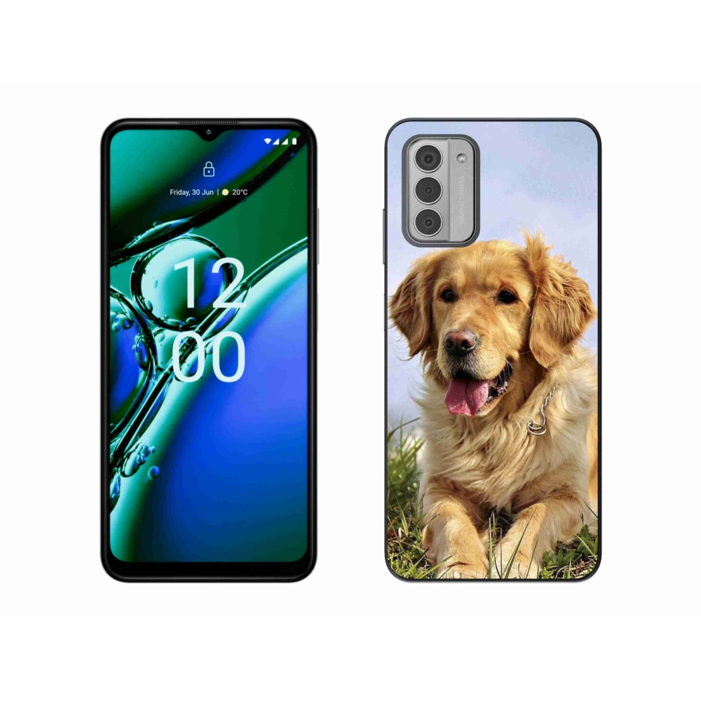 Gelový obal mmCase na Nokia G42 - zlatý retrívr