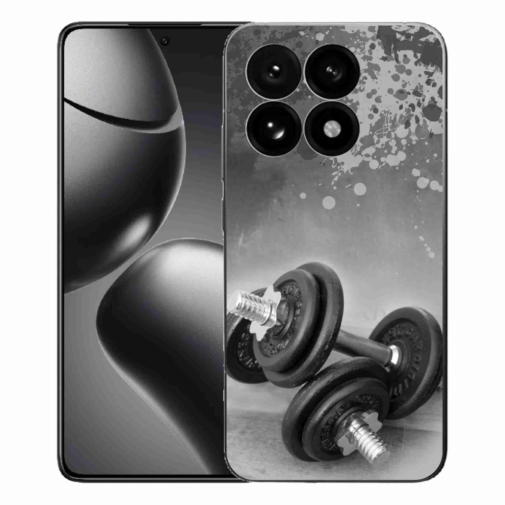 Gelový kryt mmCase na Xiaomi 15T - činky 1