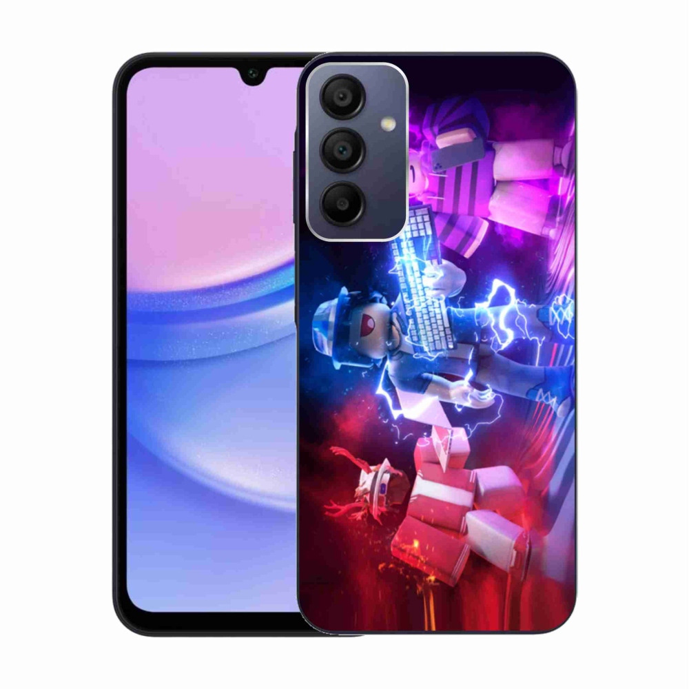 Gelový kryt mmCase na Samsung Galaxy A15 4G/5G - roblox