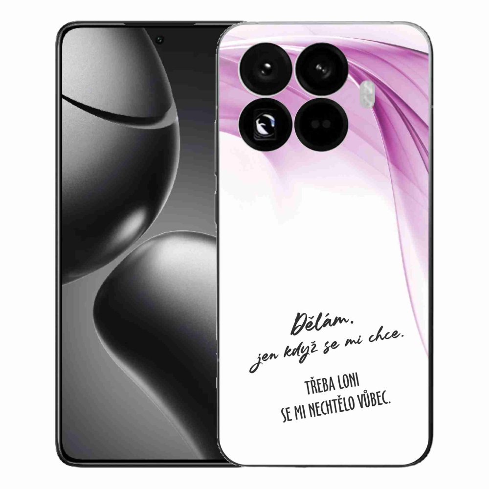 Gelový kryt mmCase na Xiaomi 15T Pro - vtipný text 12 bílé pozadí