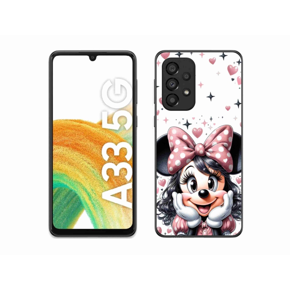 Gelový kryt mmCase na Samsung Galaxy A33 5G - minnie