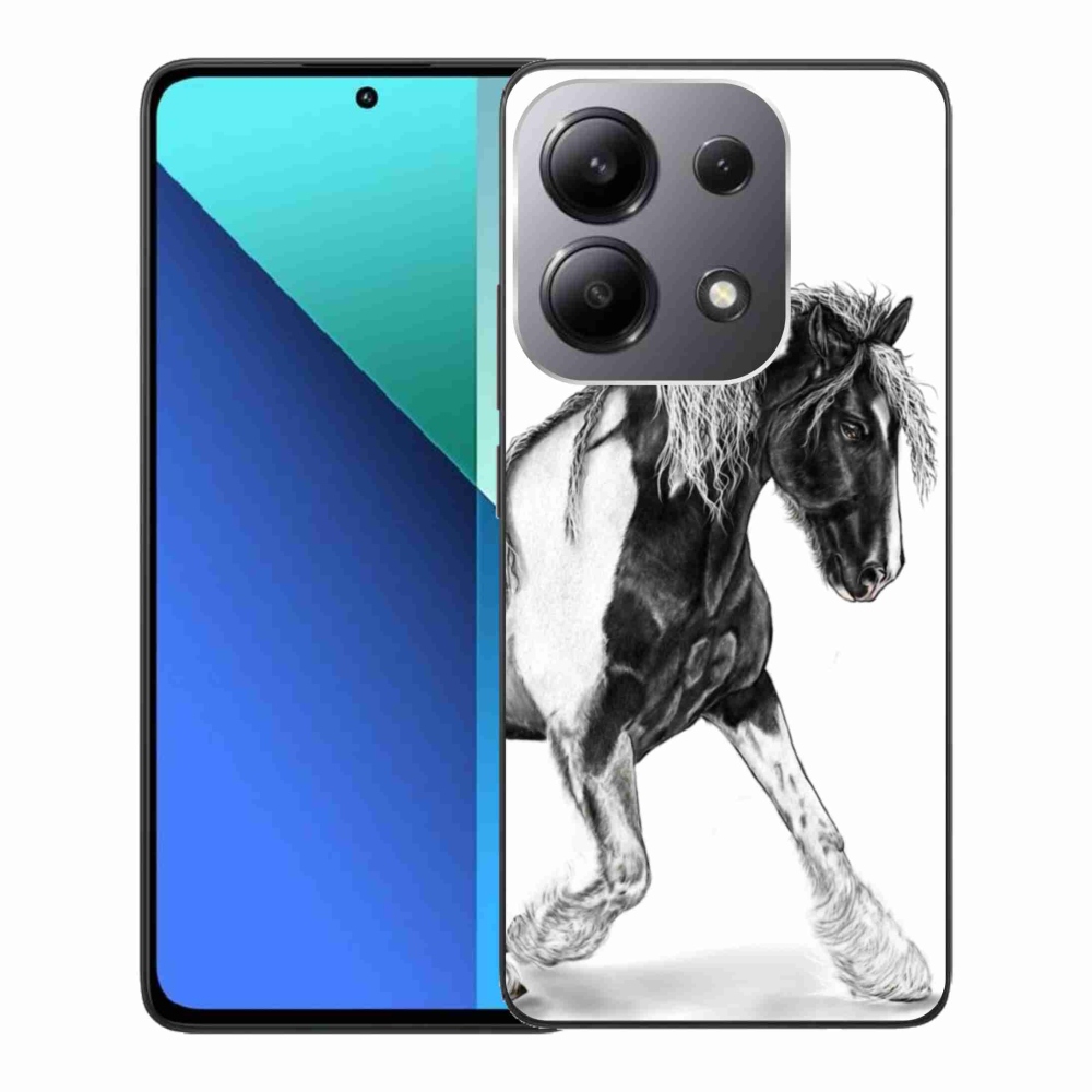 Gelový kryt mmCase na Xiaomi Redmi Note 13 - kůň