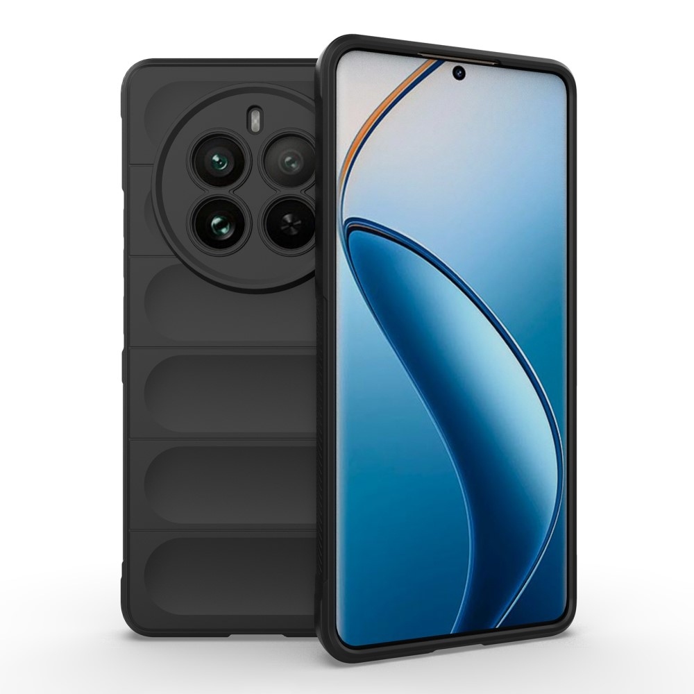 Rugg odolný gelový obal na Realme 12 Pro 5G/12 Pro+ 5G - černý