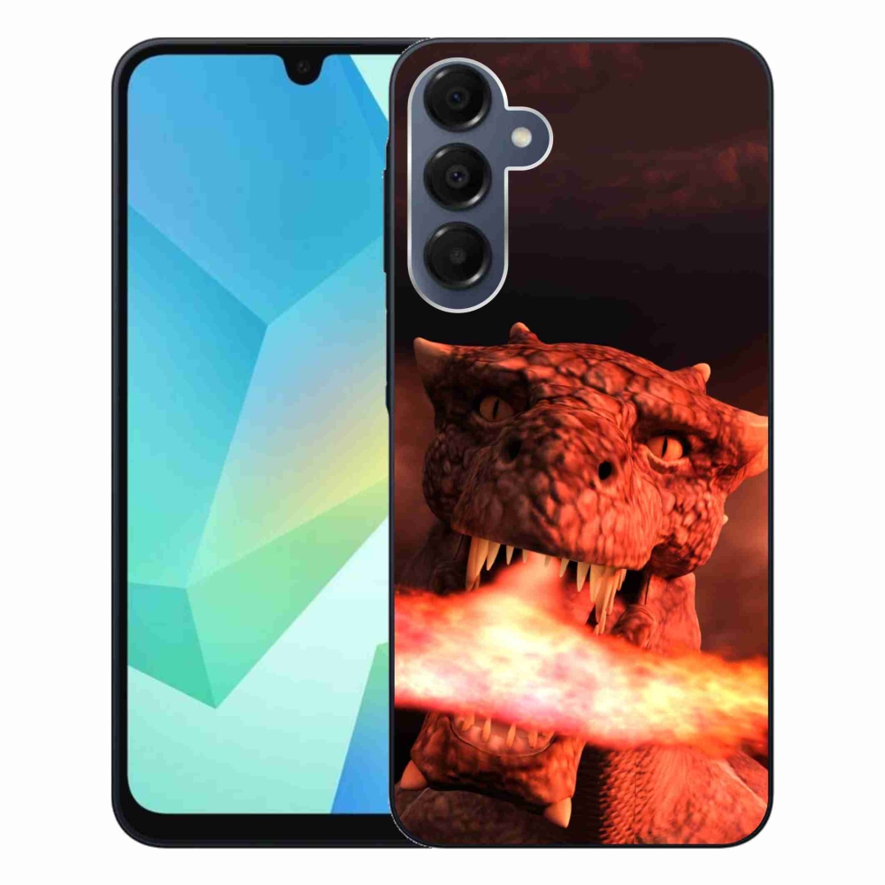 Gelový kryt mmCase na Samsung Galaxy A16 4G/5G - drak