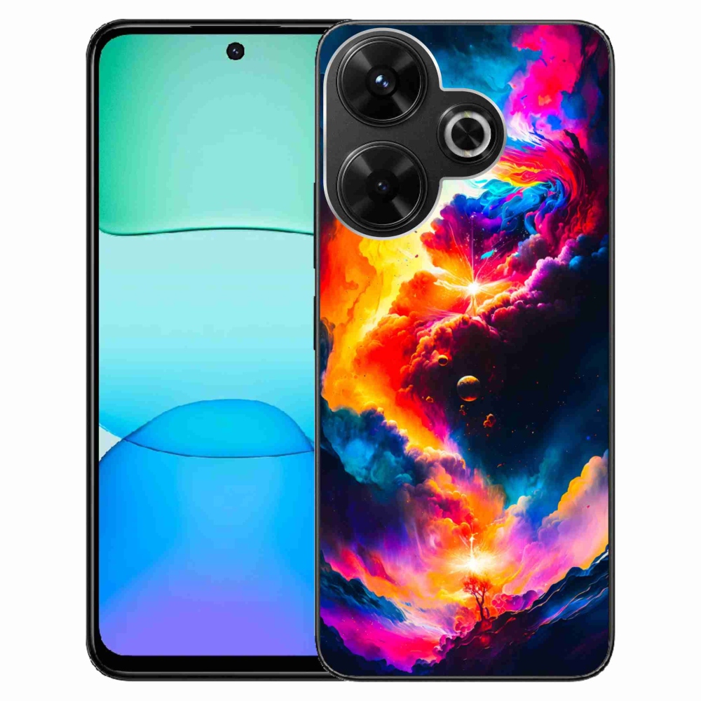 Gelový kryt mmCase na Xiaomi Redmi 13 4G/Poco M6 4G - abstraktní motiv