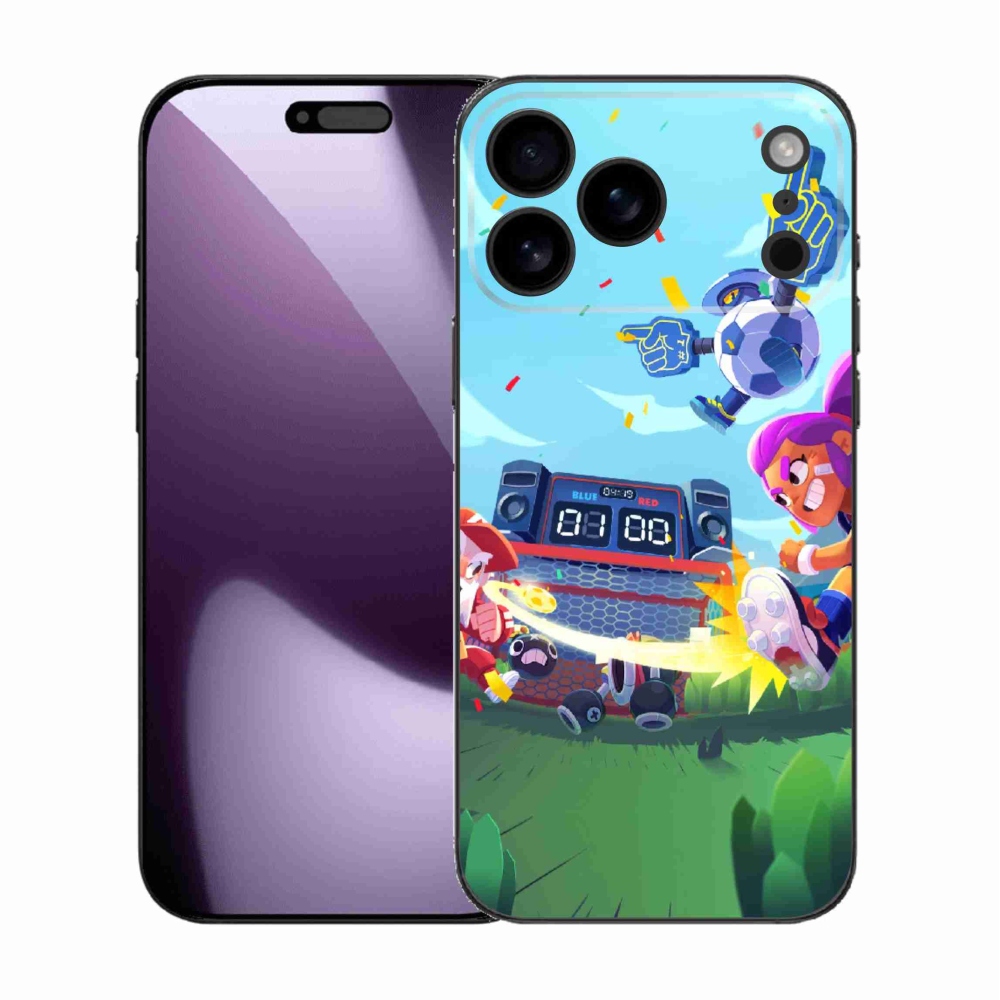 Gelový kryt mmCase na iPhone 17 Pro Max - brawl stars 1