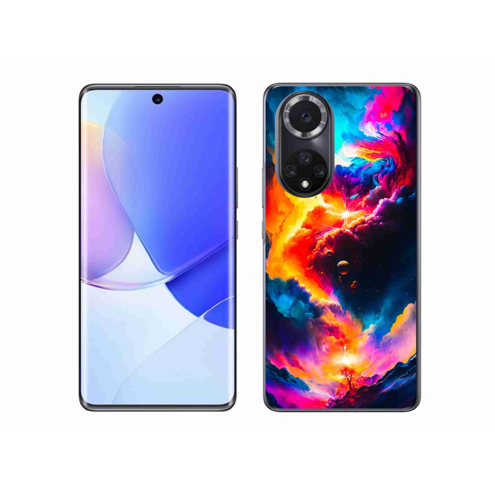 Gelový kryt mmCase na Honor 50 - abstraktní motiv