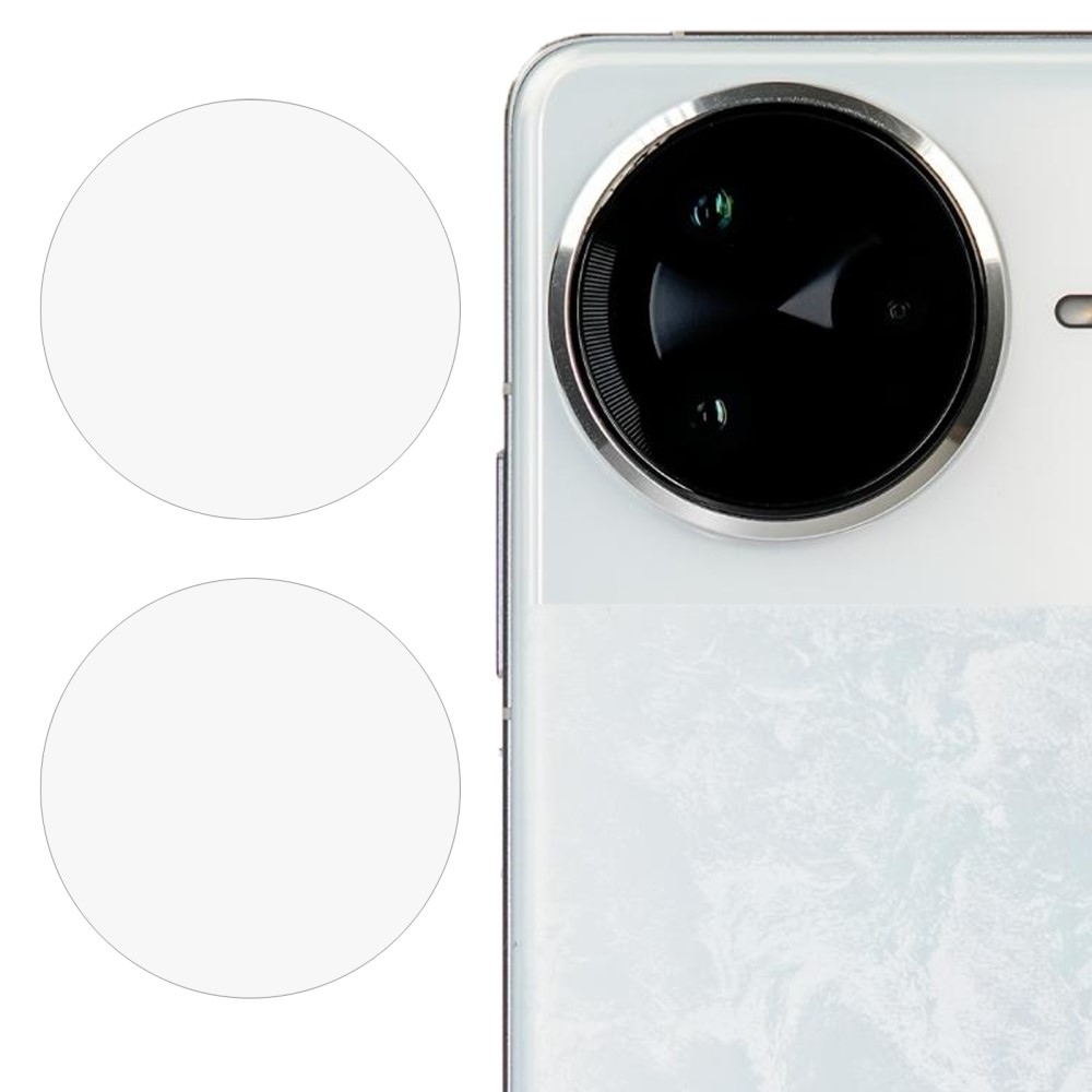 2.5D sklo čočky fotoaparátu na Xiaomi Poco F7 Pro/Poco F7 Ultra - 2ks
