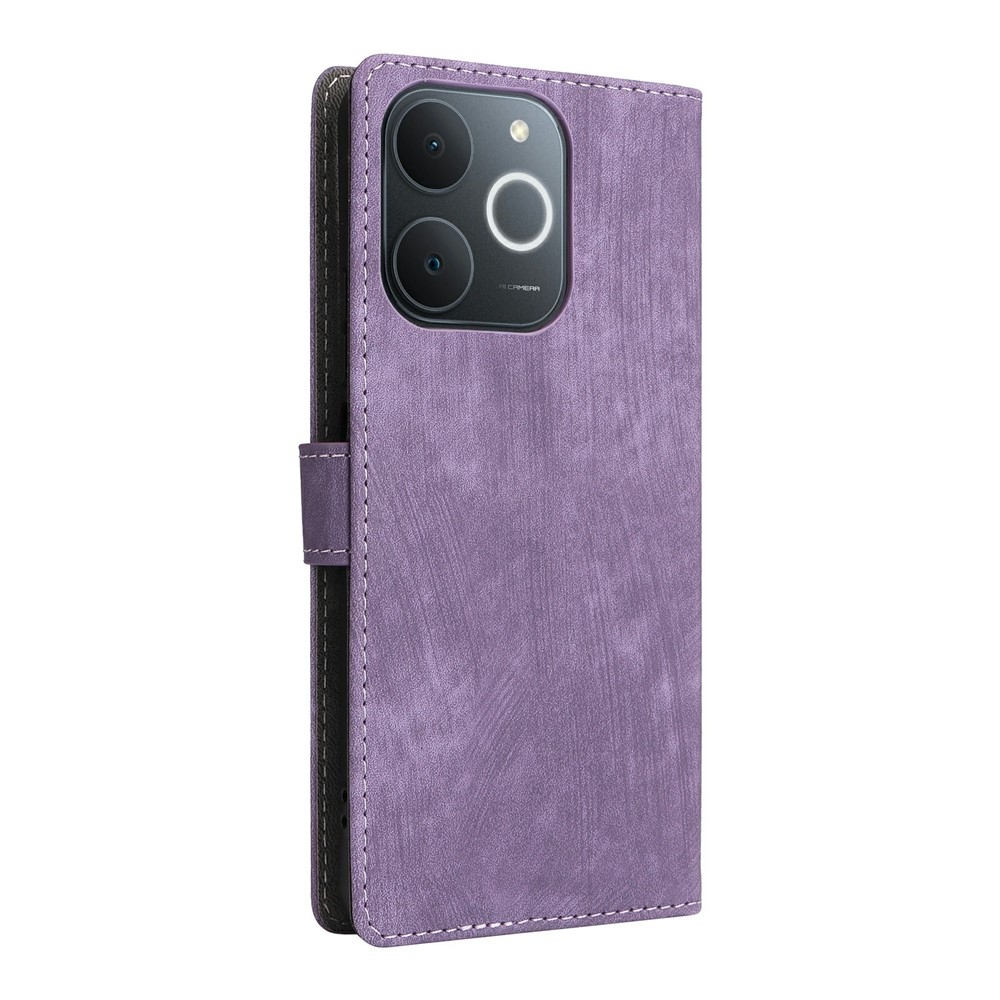 RFID knížkové pouzdro na Realme Note 70T - fialové