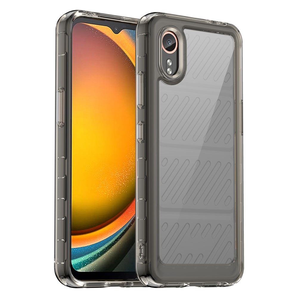 Gelový obal s pevnými zády na Samsung Galaxy Xcover 7 - šedý