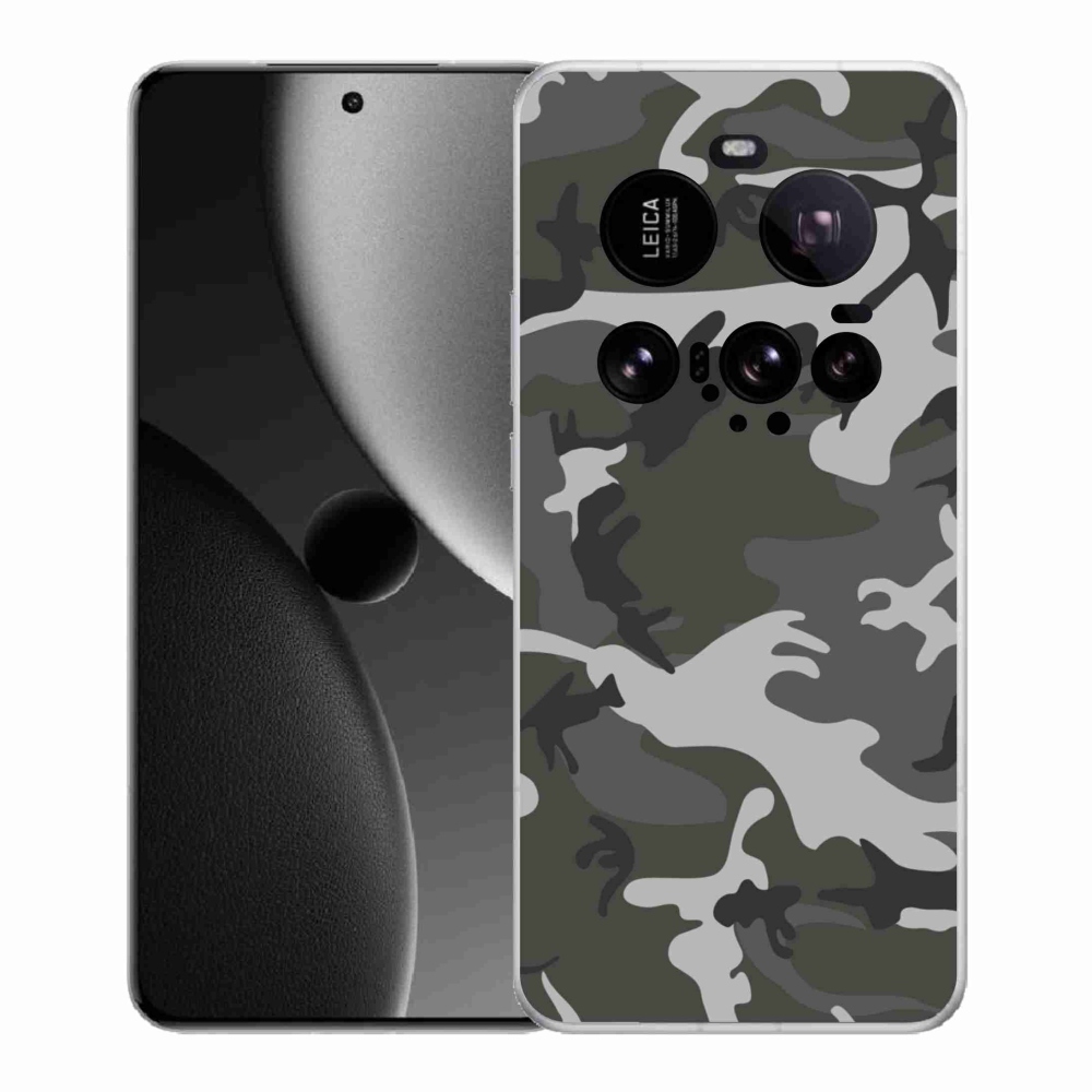 Gelový kryt mmCase na Xiaomi 15 Ultra - maskáčový vzor