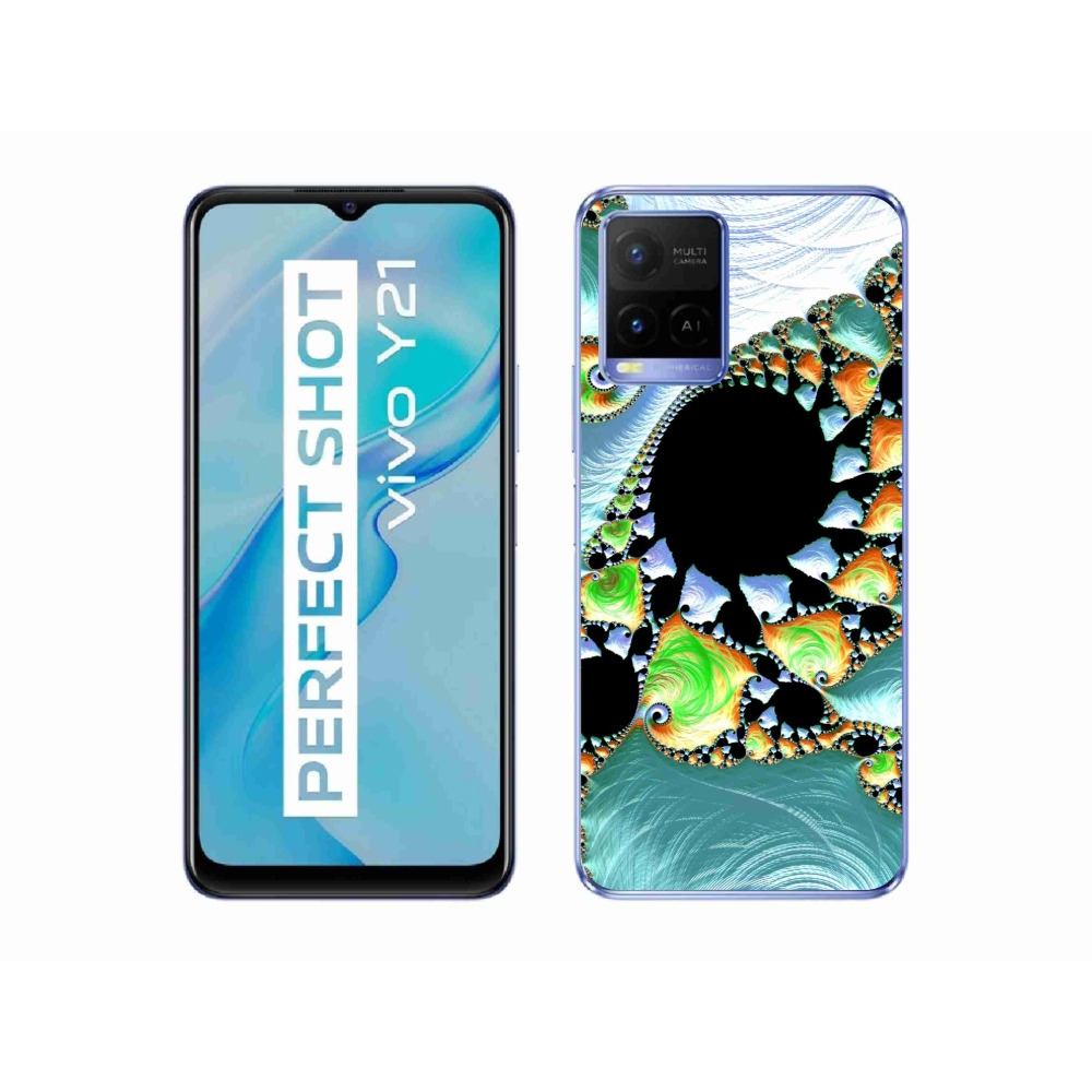 Gelový kryt mmCase na Vivo Y21/Y21s/Y33s - abstraktní motiv 21