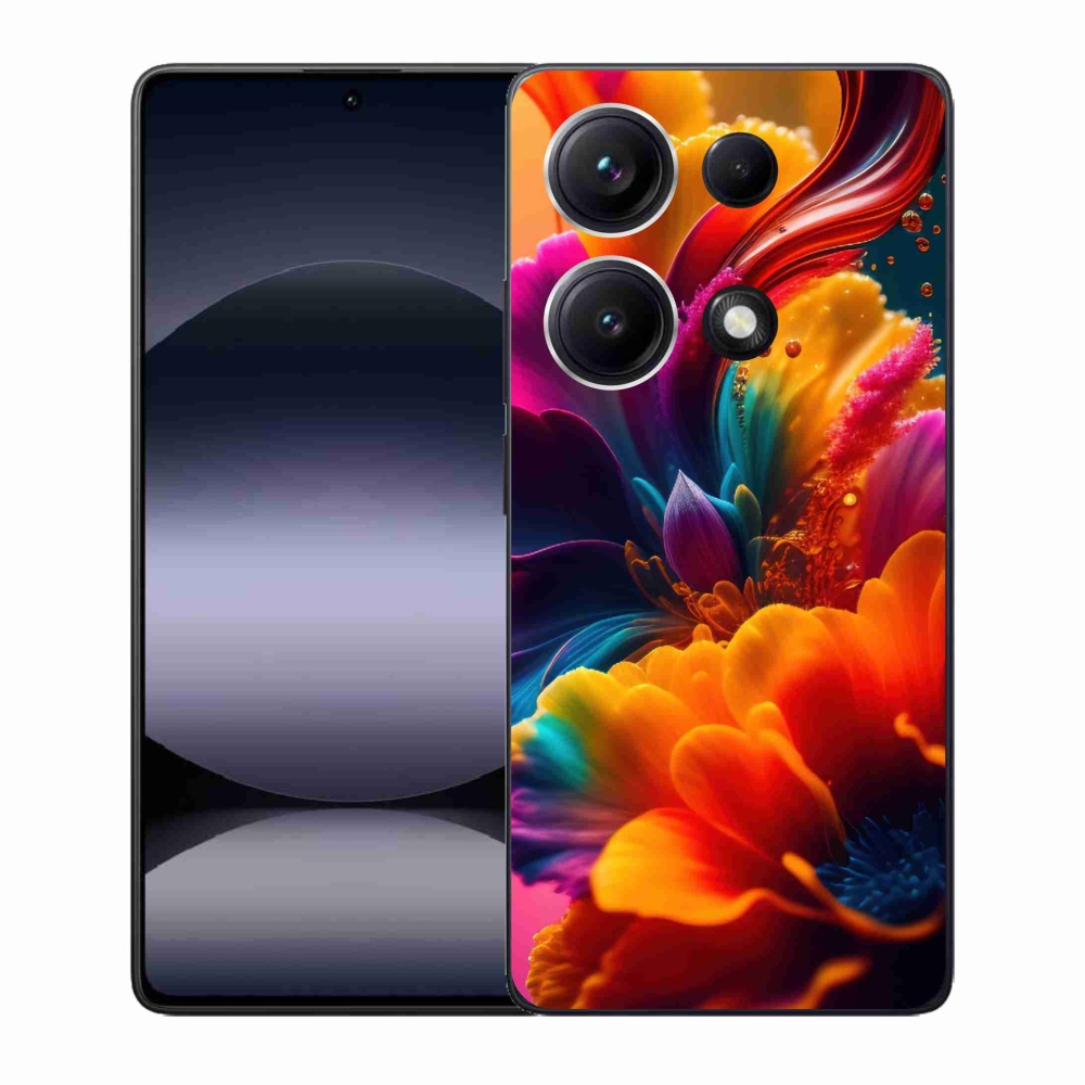 Gelový kryt mmCase na Xiaomi Redmi Note 14S - abstraktní motiv 2