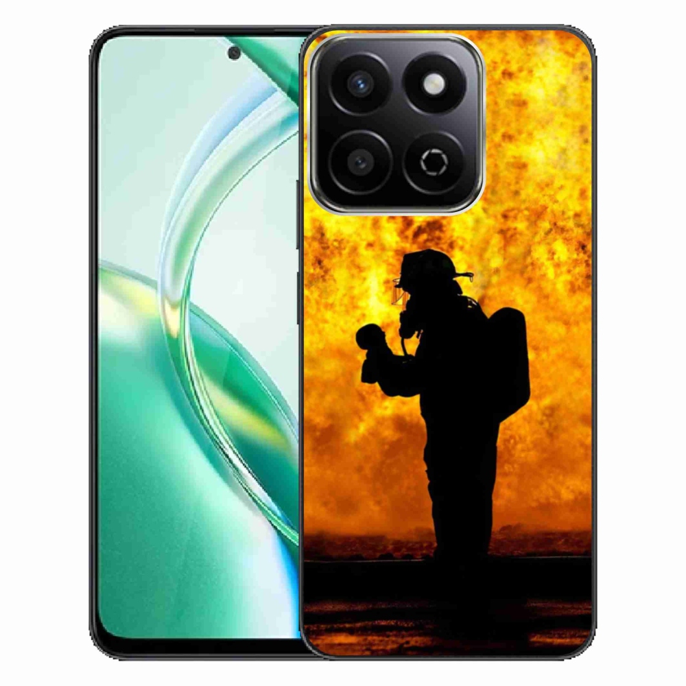 Gelový kryt mmCase na Honor 200 Smart 5G - hasič