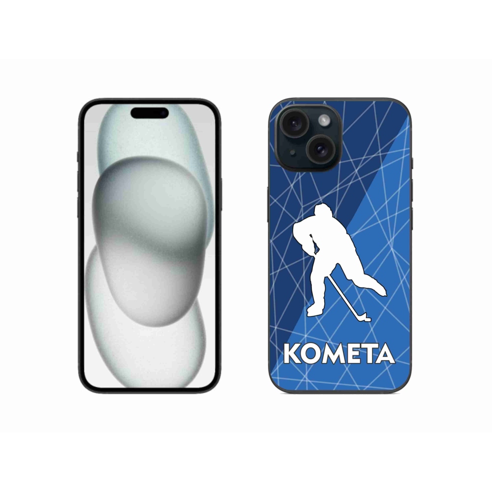 Gelový kryt mmCase na iPhone 15 - Kometa