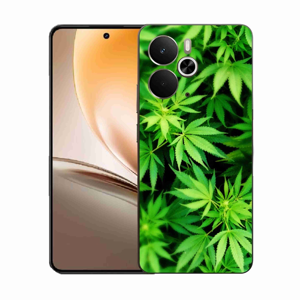 Gelový kryt mmCase na Realme 14 5G - konopí 3