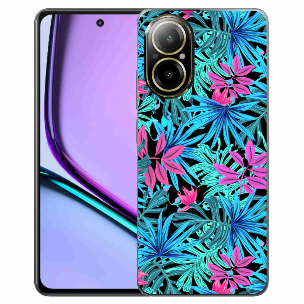 Gelový kryt mmCase na Realme C67 - květiny 3