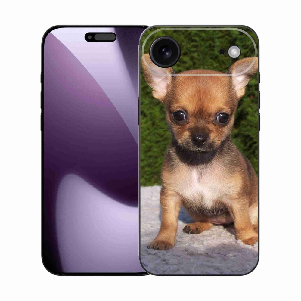 Gelový kryt mmCase na iPhone 17 Air - čivava 3