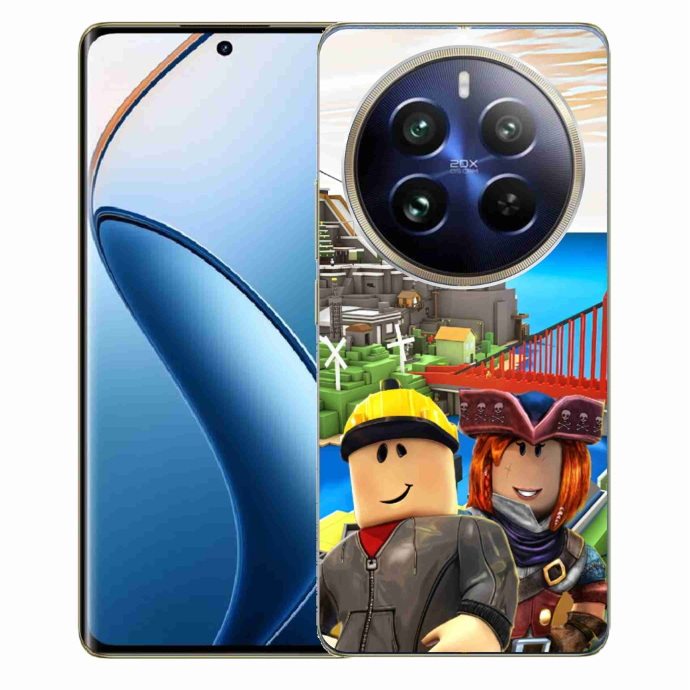 Gelový kryt mmCase na Realme 12 Pro 5G/12 Pro+ 5G - roblox 1