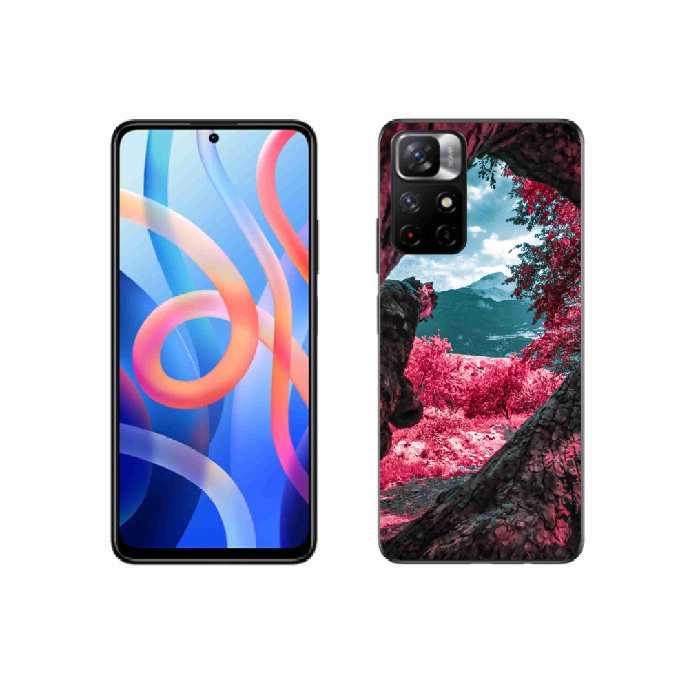 Gelový kryt mmCase na Xiaomi Redmi Note 11S 5G - výhled na hory