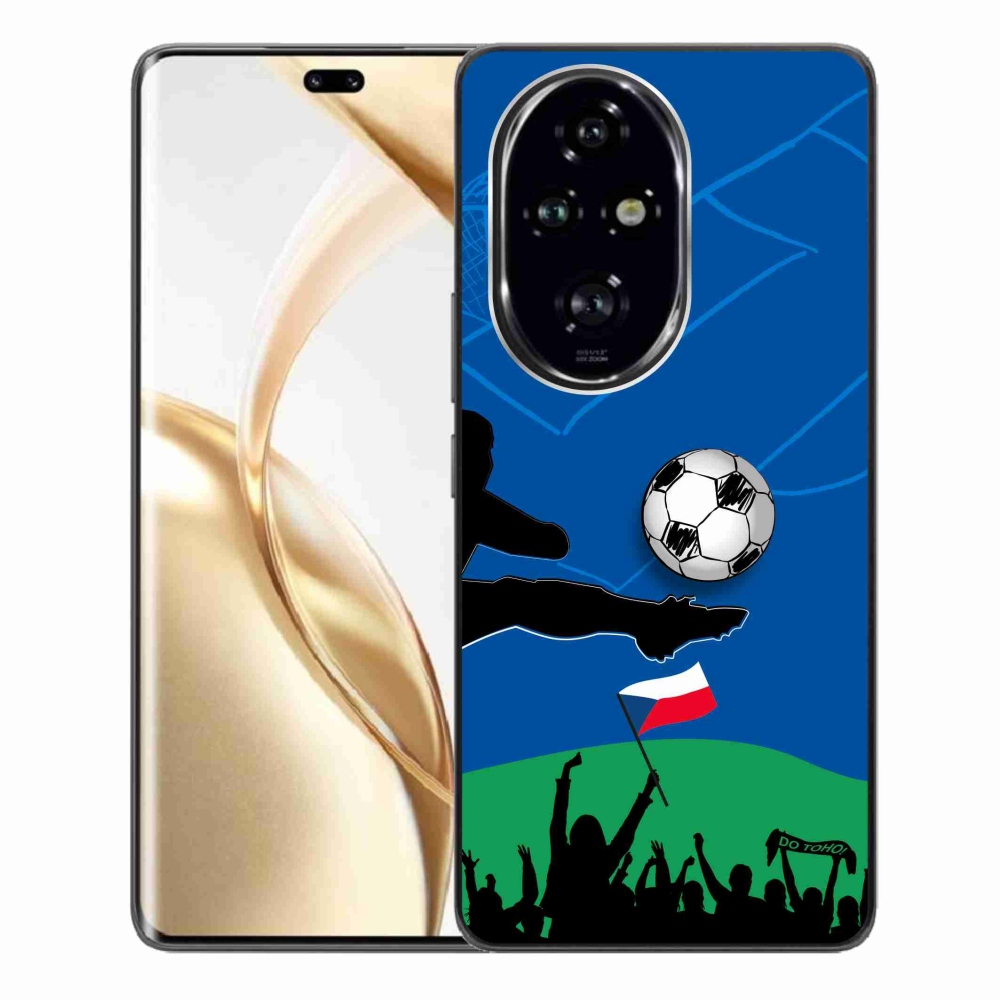 Gelový kryt mmCase na Honor 200 Pro 5G - fanoušci fotbalu