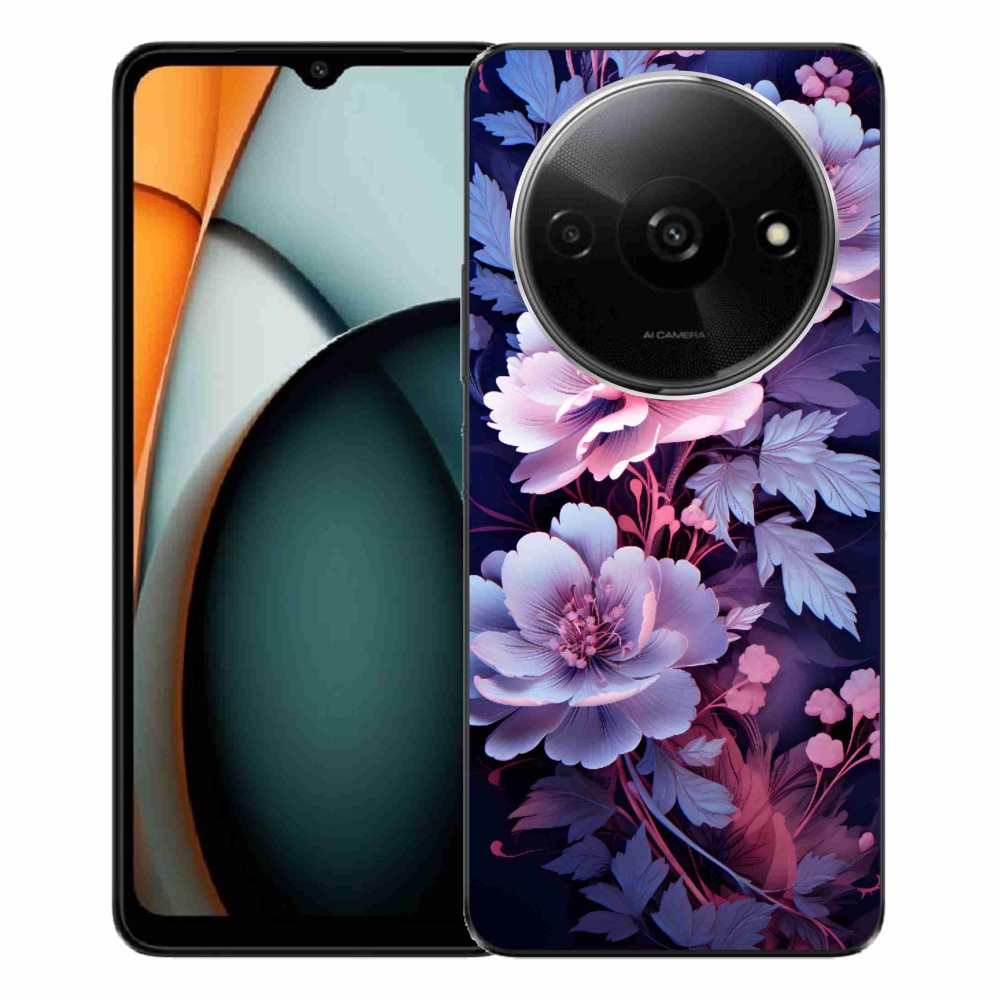 Gelový kryt mmCase na Xiaomi Redmi A3 - květiny 11