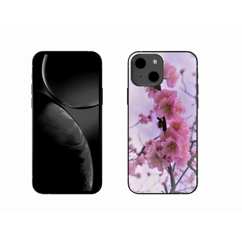 Gelový kryt mmCase na iPhone 13 6.1 - květiny 7