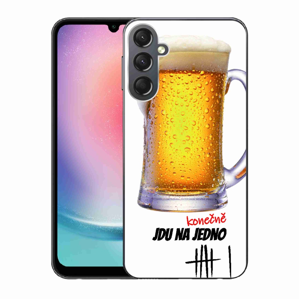 Gelový kryt mmCase na Samsung Galaxy A24 - jdu na jedno