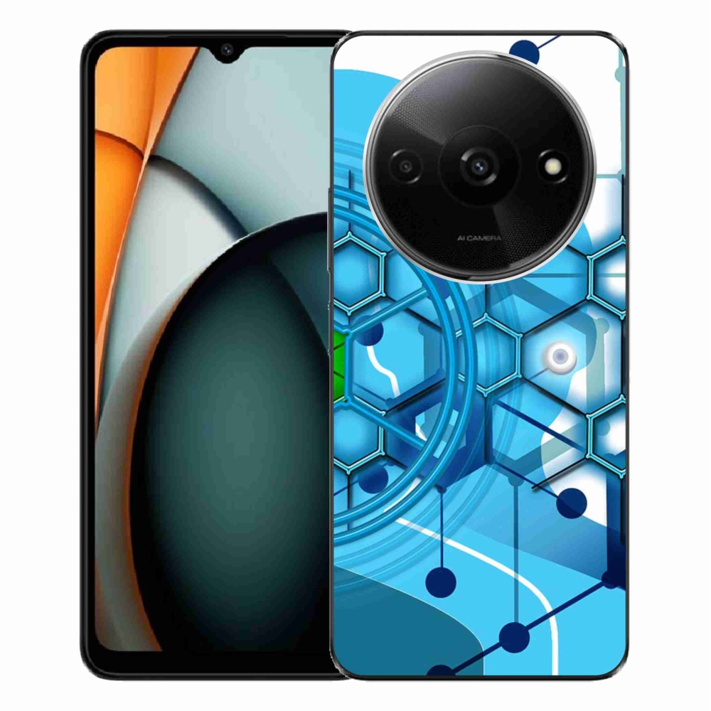Gelový kryt mmCase na Xiaomi Redmi A3 - abstraktní vzor 2
