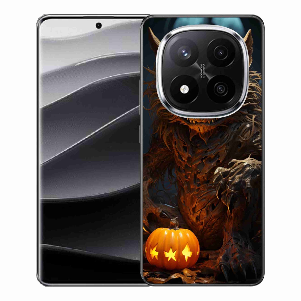 Gelový kryt mmCase na Xiaomi Redmi Note 14 Pro+ 5G - halloweenská příšera