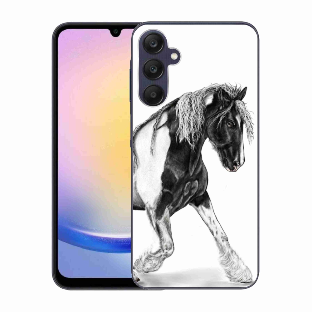 Gelový kryt mmCase na Samsung Galaxy A25 5G - kůň