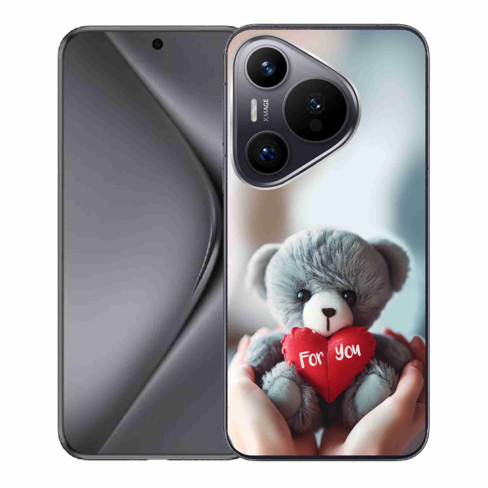 Gelový kryt mmCase na Huawei Pura 70 - medvídek pro zamilované