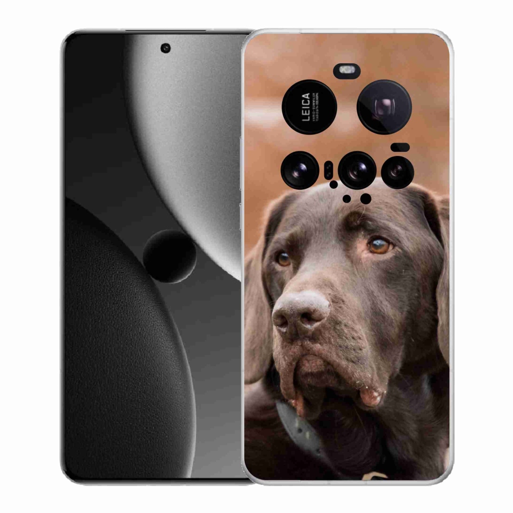 Gelový kryt mmCase na Xiaomi 15 Ultra - hnědý labrador