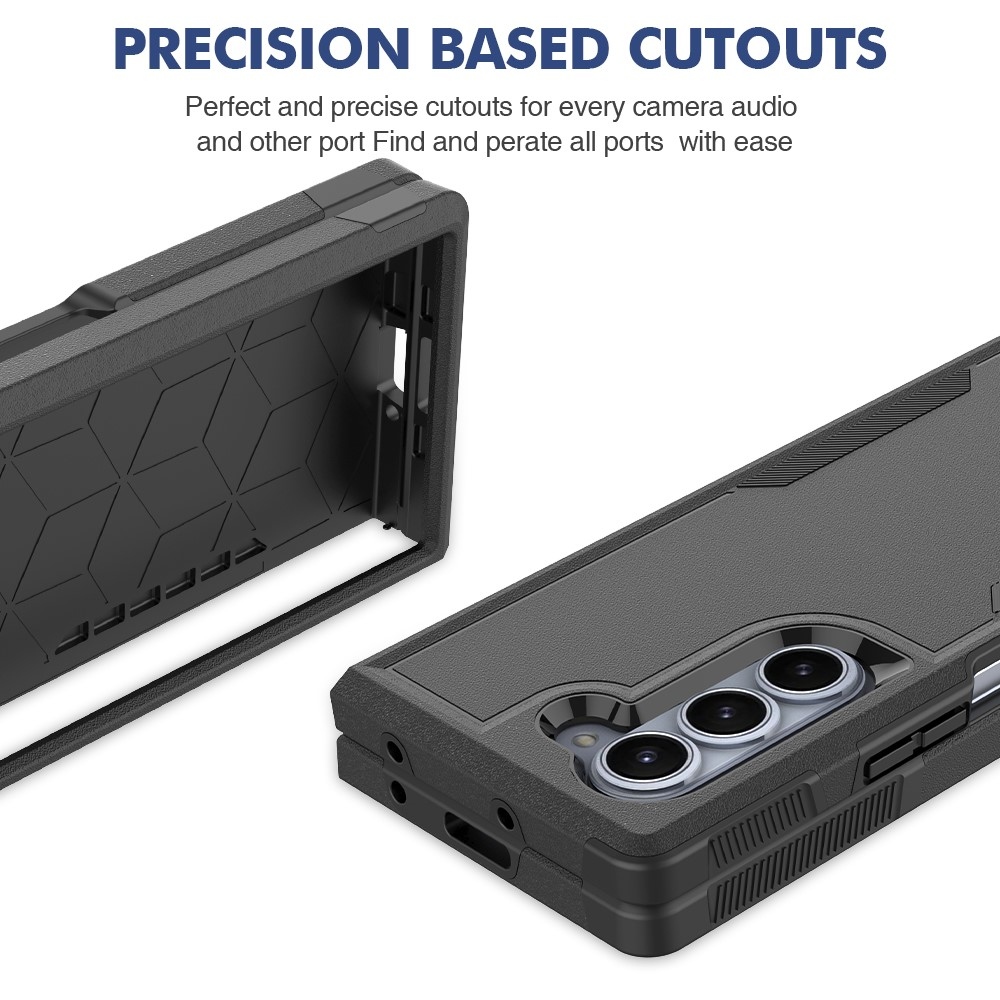 Case plastový kryt na Samsung Galaxy Z Fold6 5G - černý