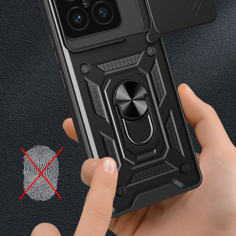 Slide odolný kryt na Xiaomi 14T - černý