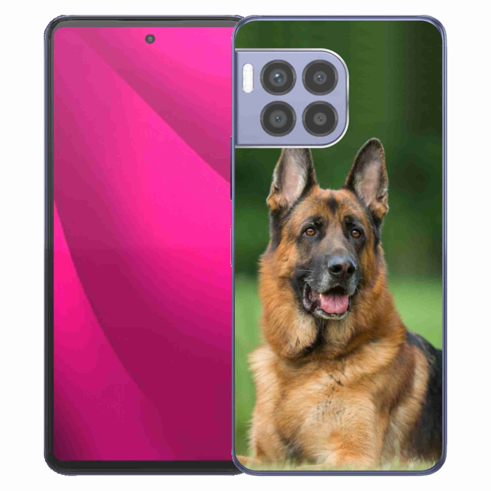 Gelový kryt mmCase na T-Mobile T Phone 2 Pro - německý ovčák