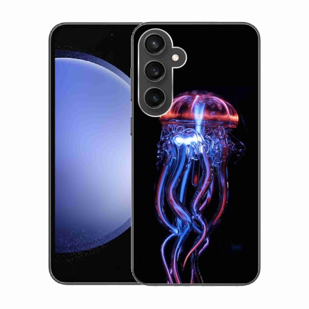 Gelový kryt mmCase na Samsung Galaxy S23 FE - medúza