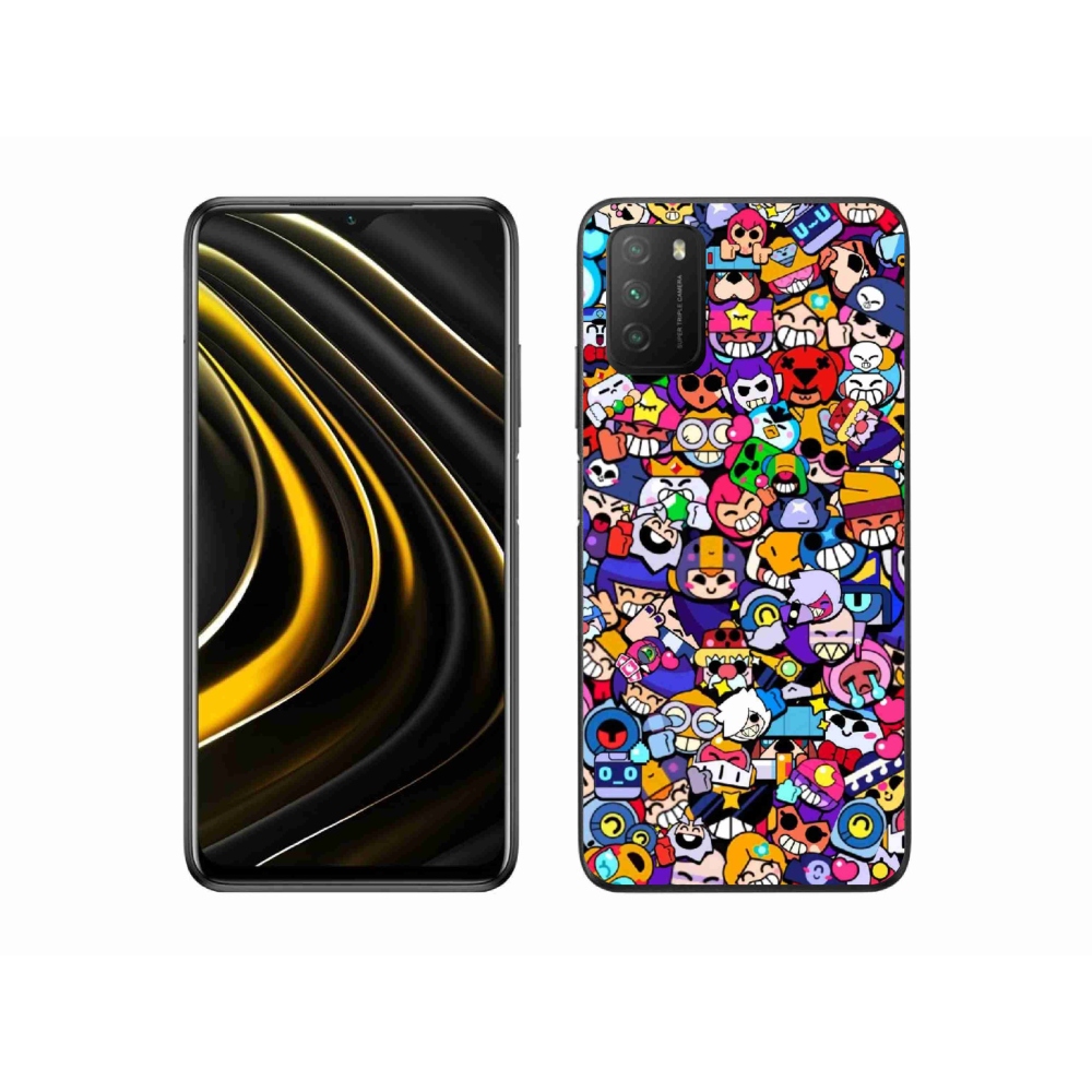 Gelový kryt mmCase na Xiaomi Poco M3 - brawl stars 2