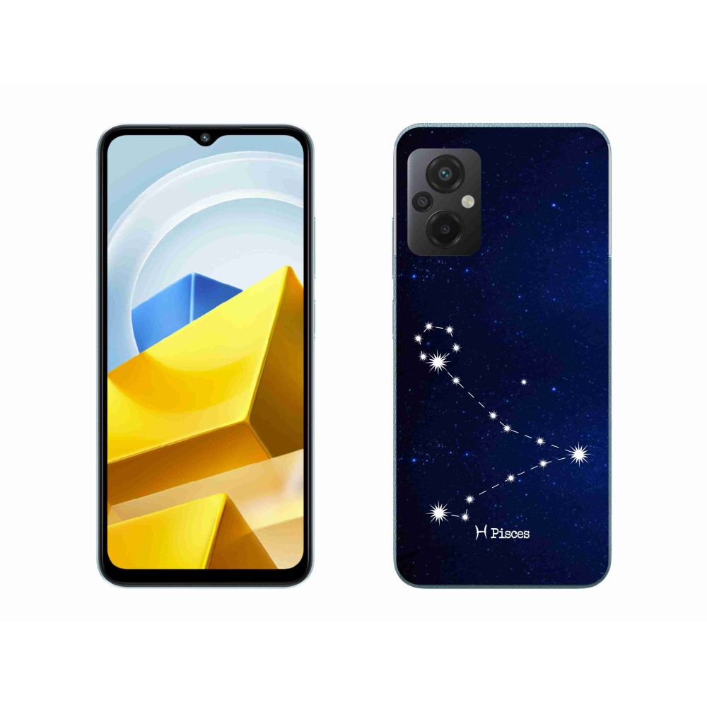 Gelový kryt mmCase na Xiaomi Poco M5 4G - souhvězdí Ryby