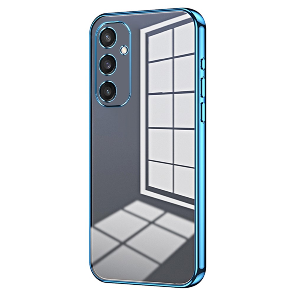 Electro gelový obal na Samsung Galaxy S25 - modrý