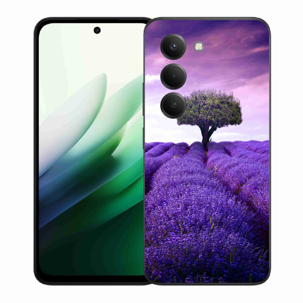 Gelový kryt mmCase na Xiaomi Redmi 15 5G (169mm) - levandulová louka