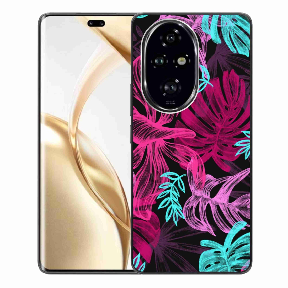 Gelový kryt mmCase na Honor 200 Pro 5G - květiny 1