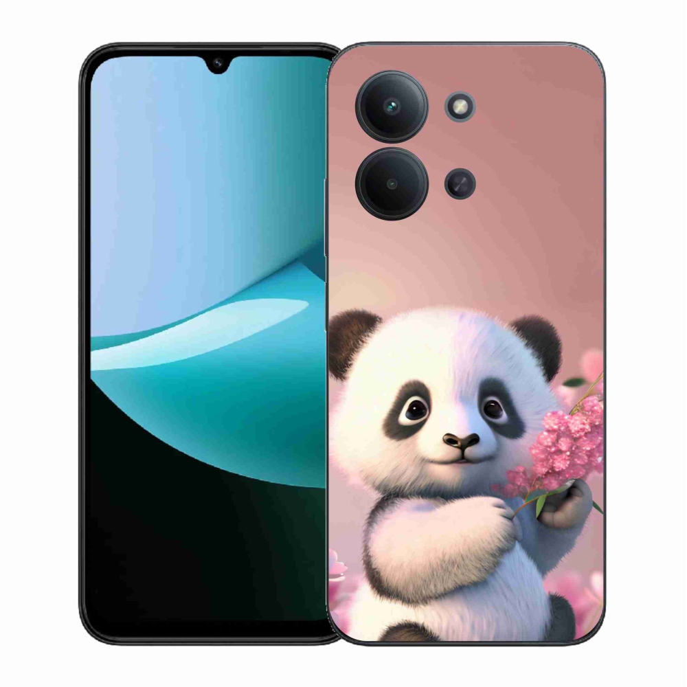 Gelový kryt mmCase na Xiaomi Redmi 15C 4G (171mm)/Poco C85 4G (171mm) - roztomilá panda