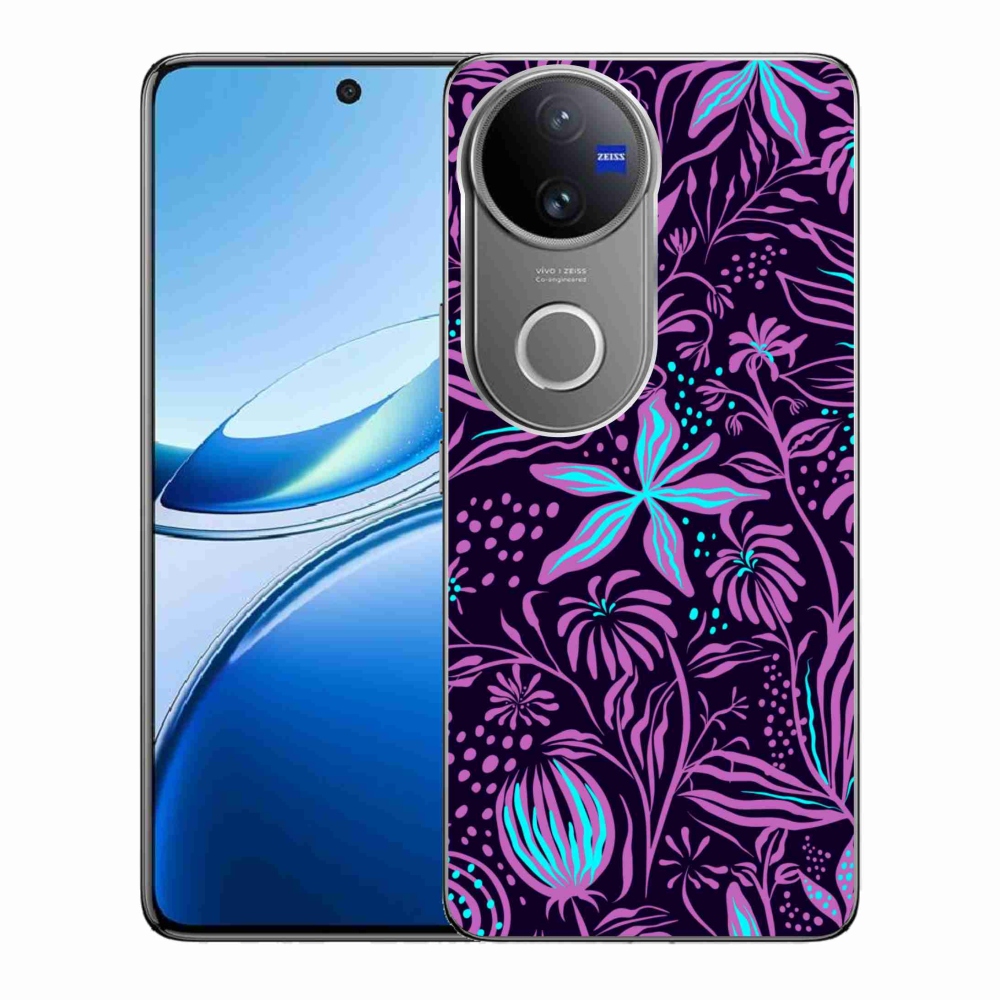 Gelový kryt mmCase na Vivo V50 5G - květiny 2