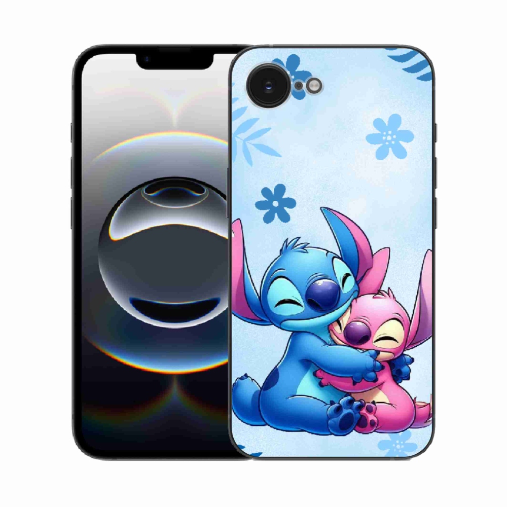 Gelový kryt mmCase na iPhone 16e - stitch 1